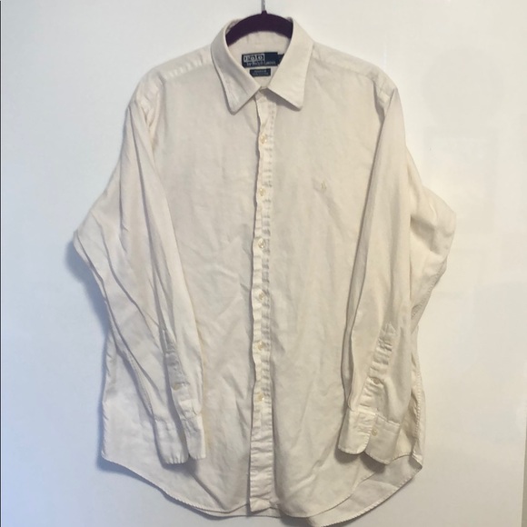 Polo by RL Men’s ‘Andrew’ Dress Shirt White 16 1/2 - Picture 1 of 5